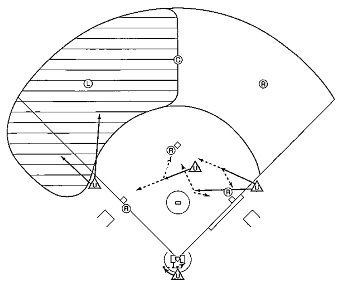 メカニクス(走者満塁-左翼)
